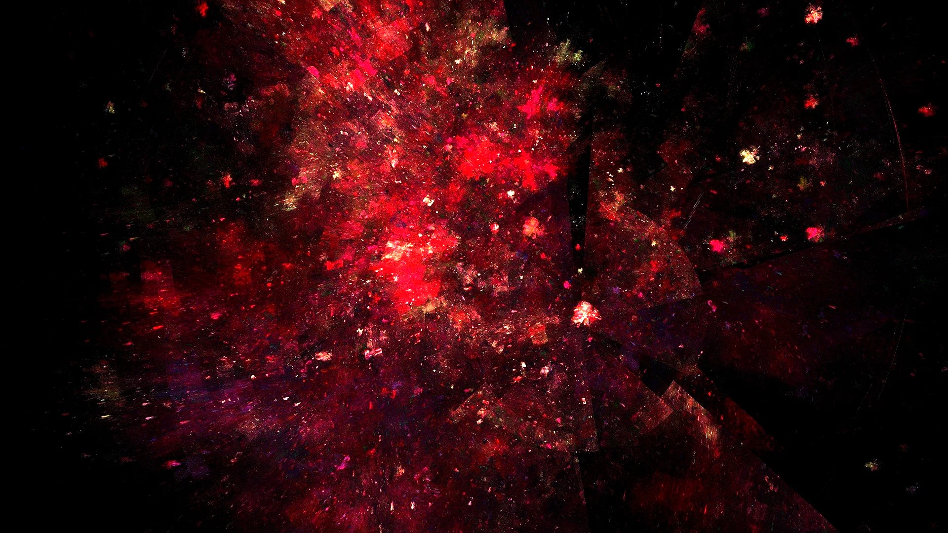 Красный космос фон