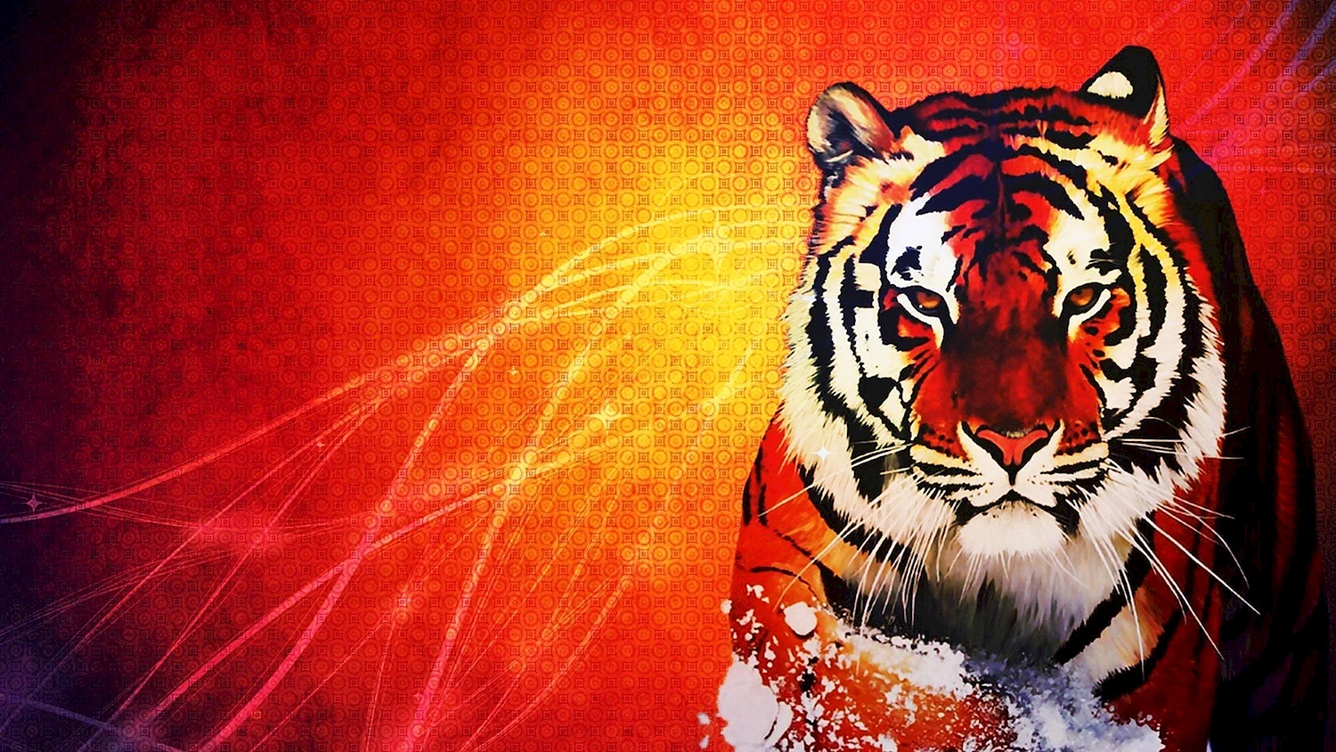 Красный тигр
