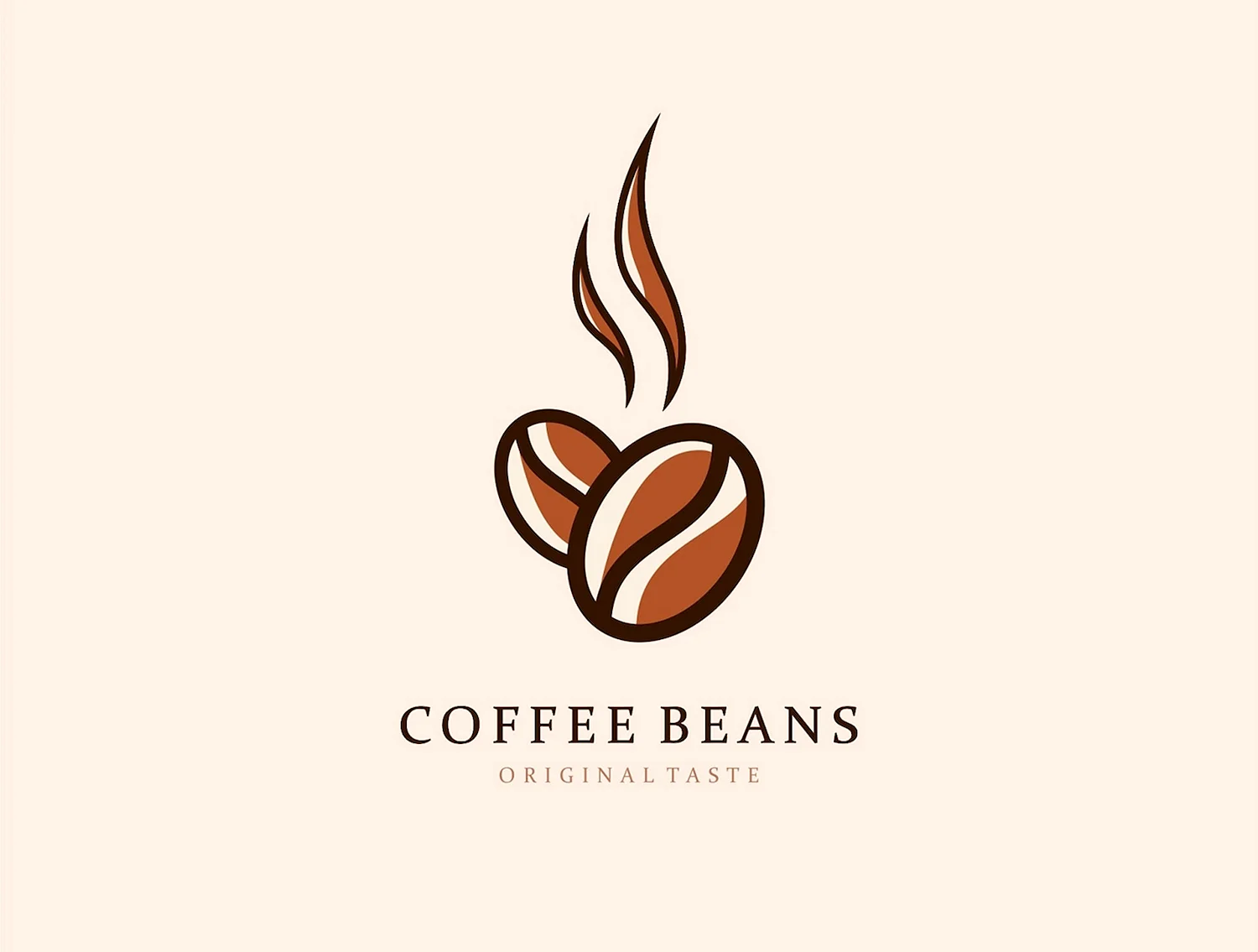 Креативные логотипы кофе