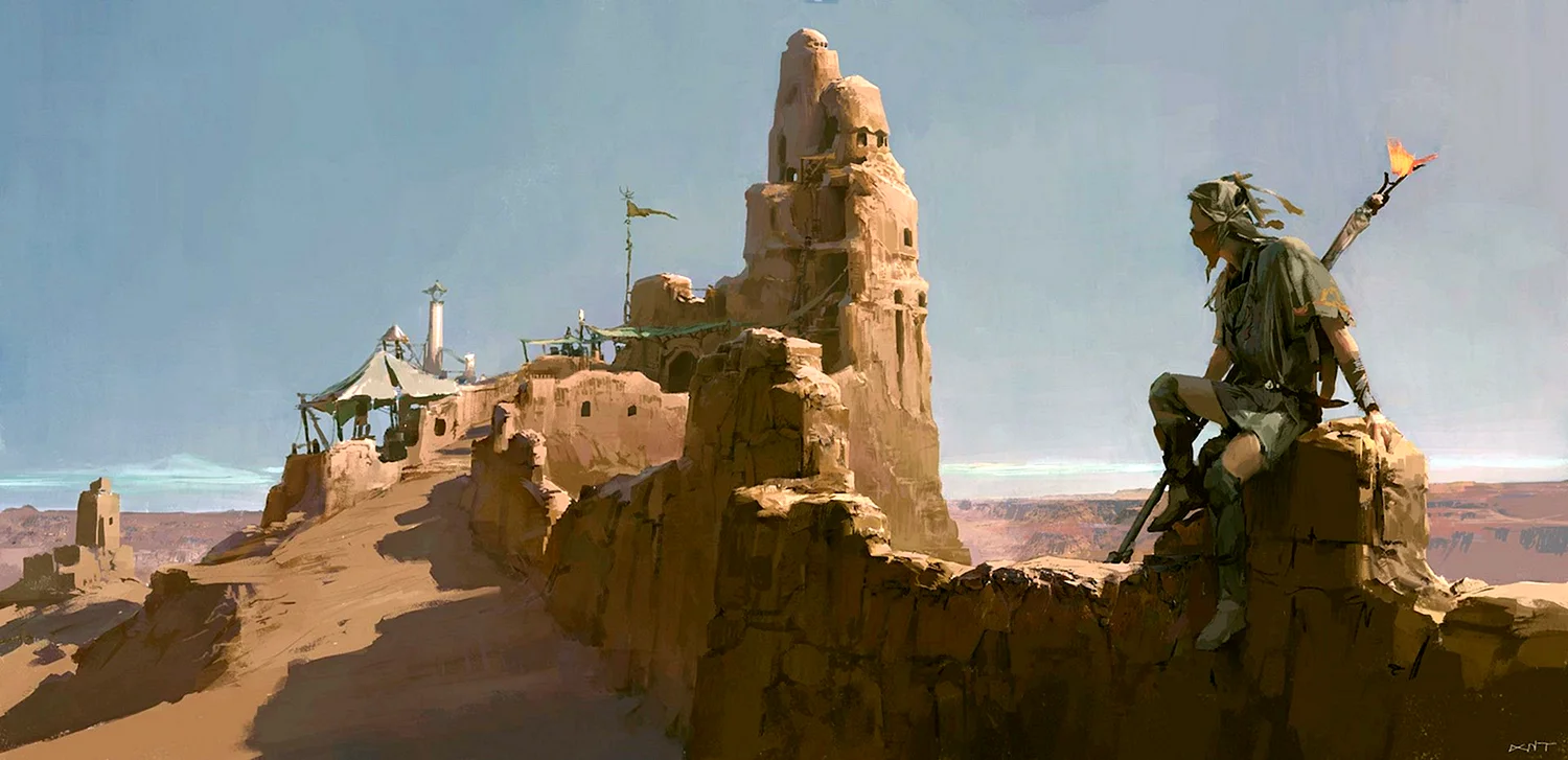 Крепость в пустыне