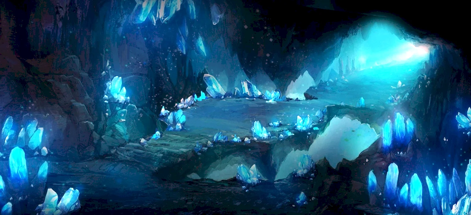Кристаллическая пещера варкрафт