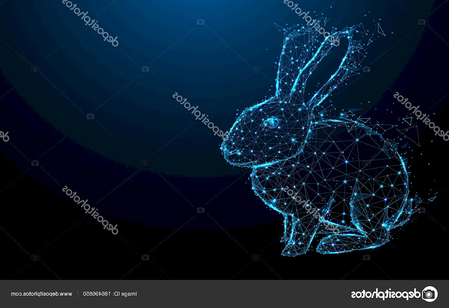 Кролик абстракция