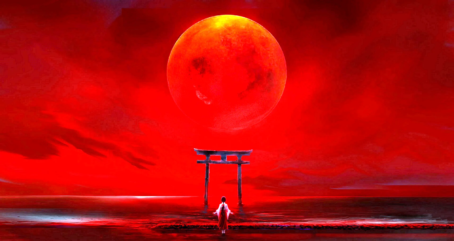 Кровавая Луна Япония