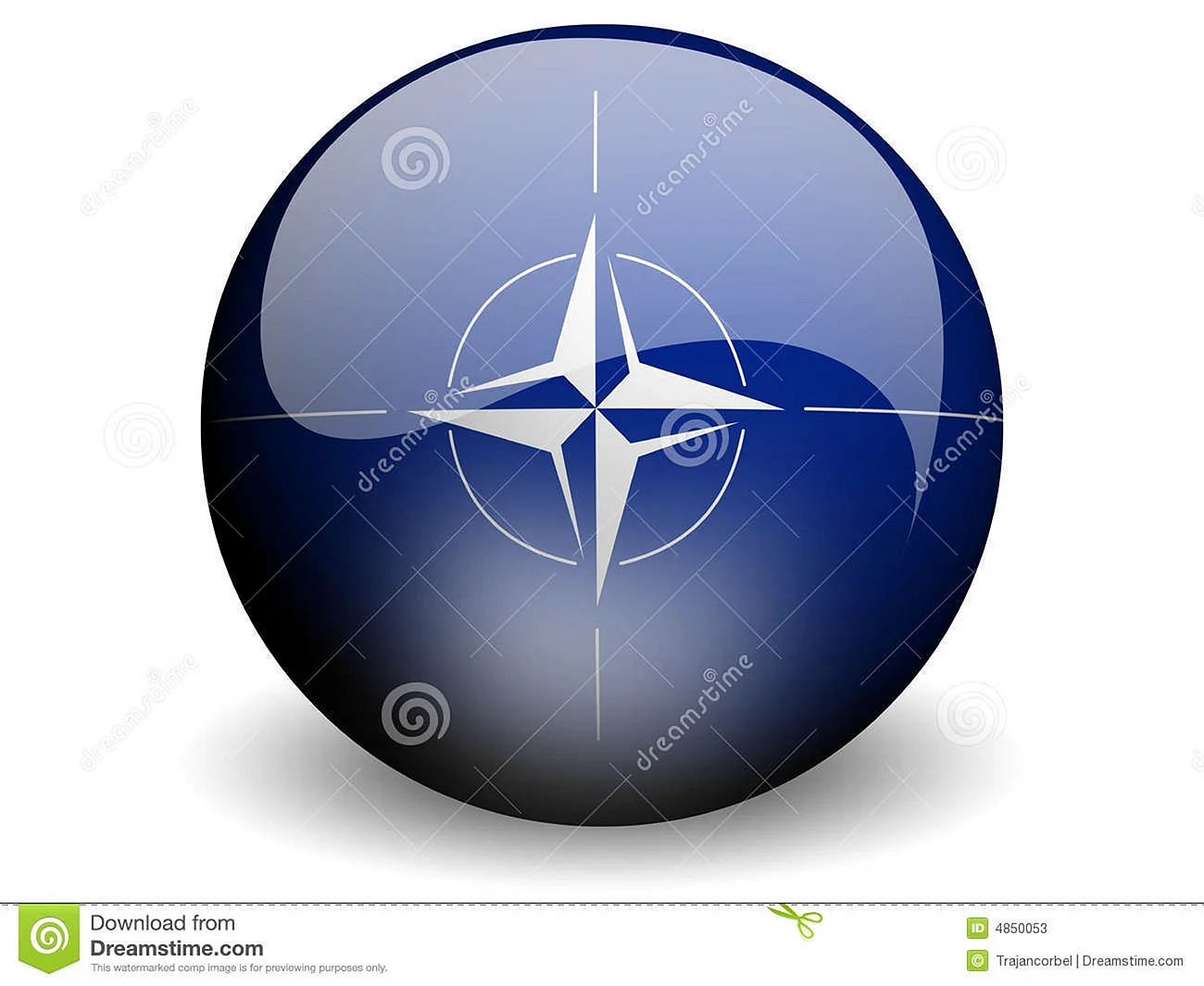Круглый флаг НАТО