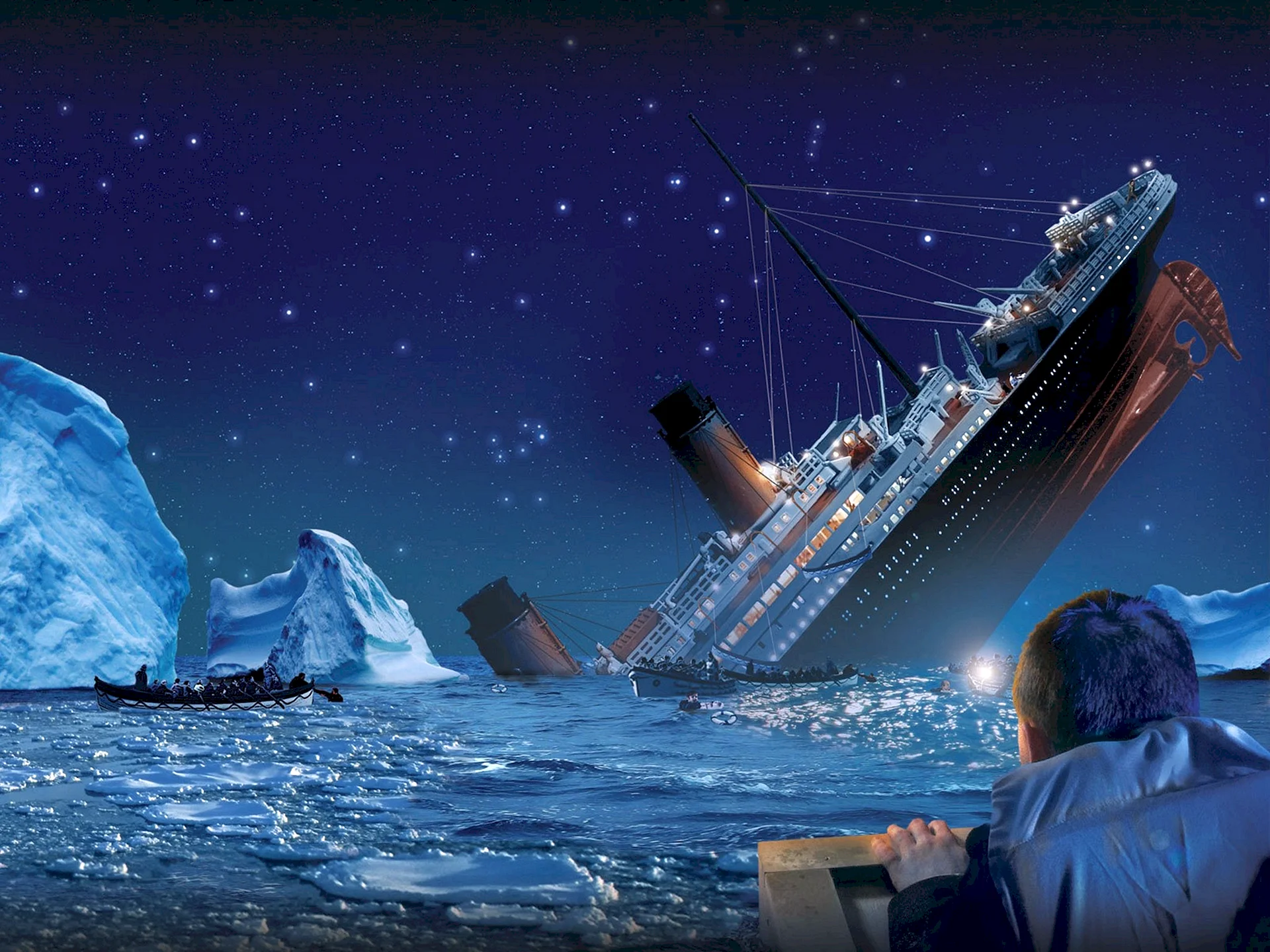 Крушение Титаника Айсберг
