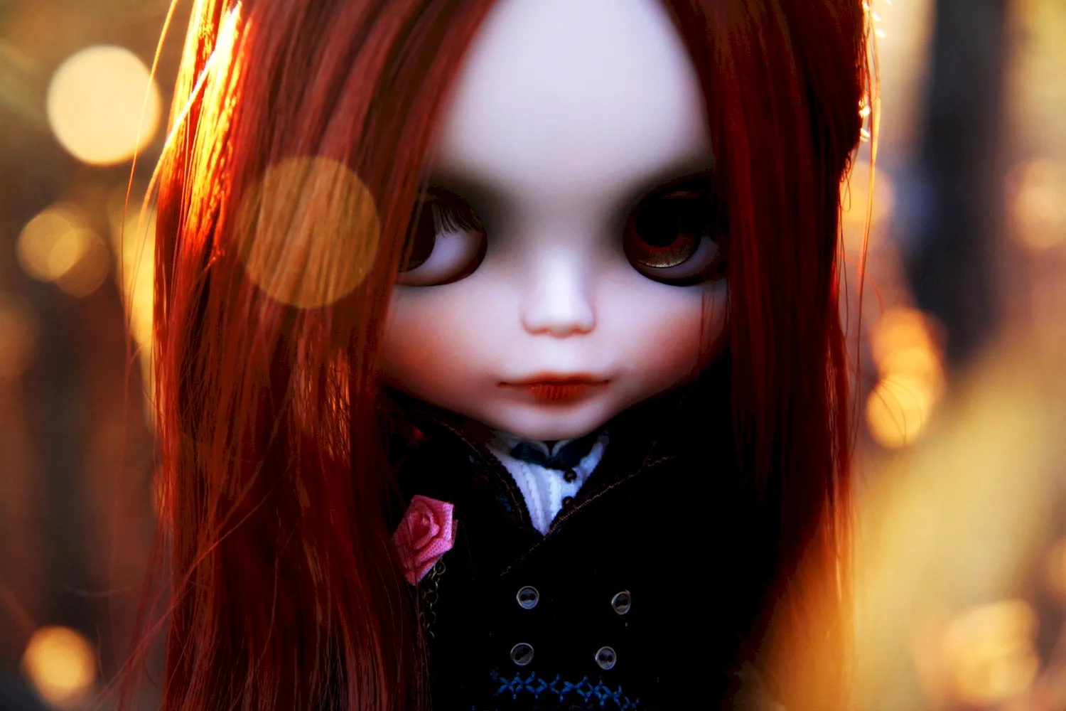 Кукла Блайз с красными волосами