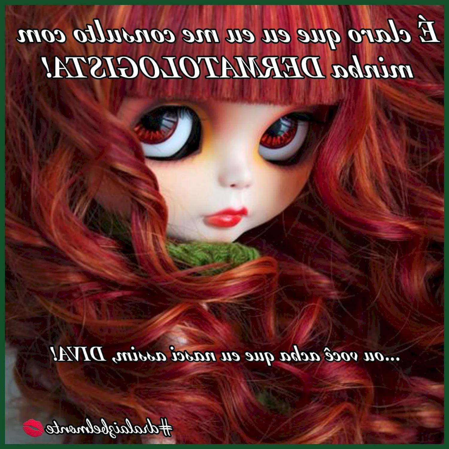 Кукла Блайз с рыжими волосами