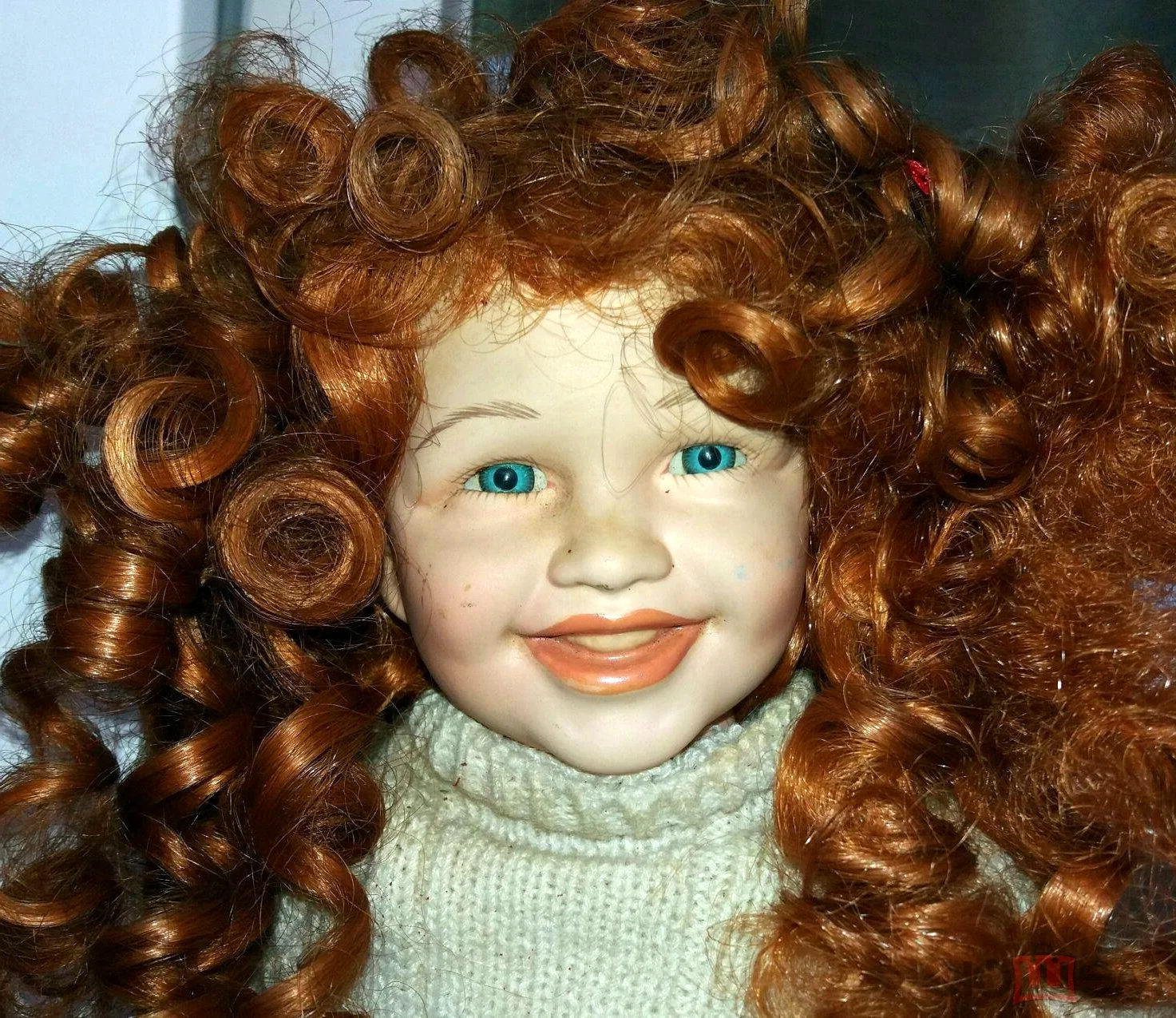 Кукла ГДР С рыжими волосами