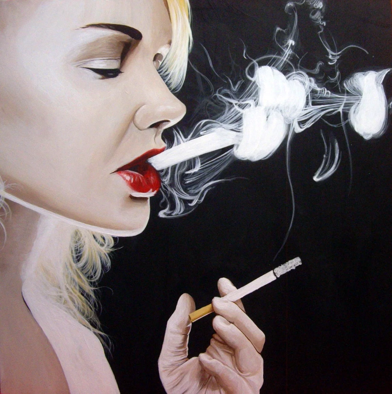 Курильщик арт