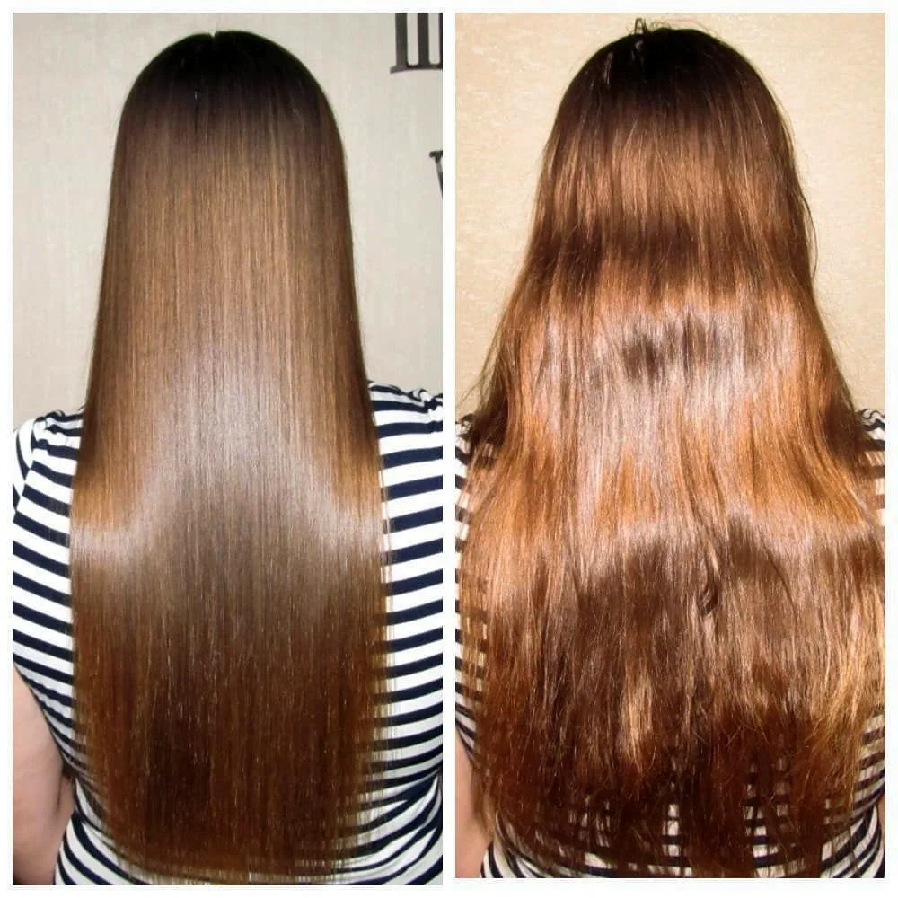 Ламинирование волос на длинные волосы