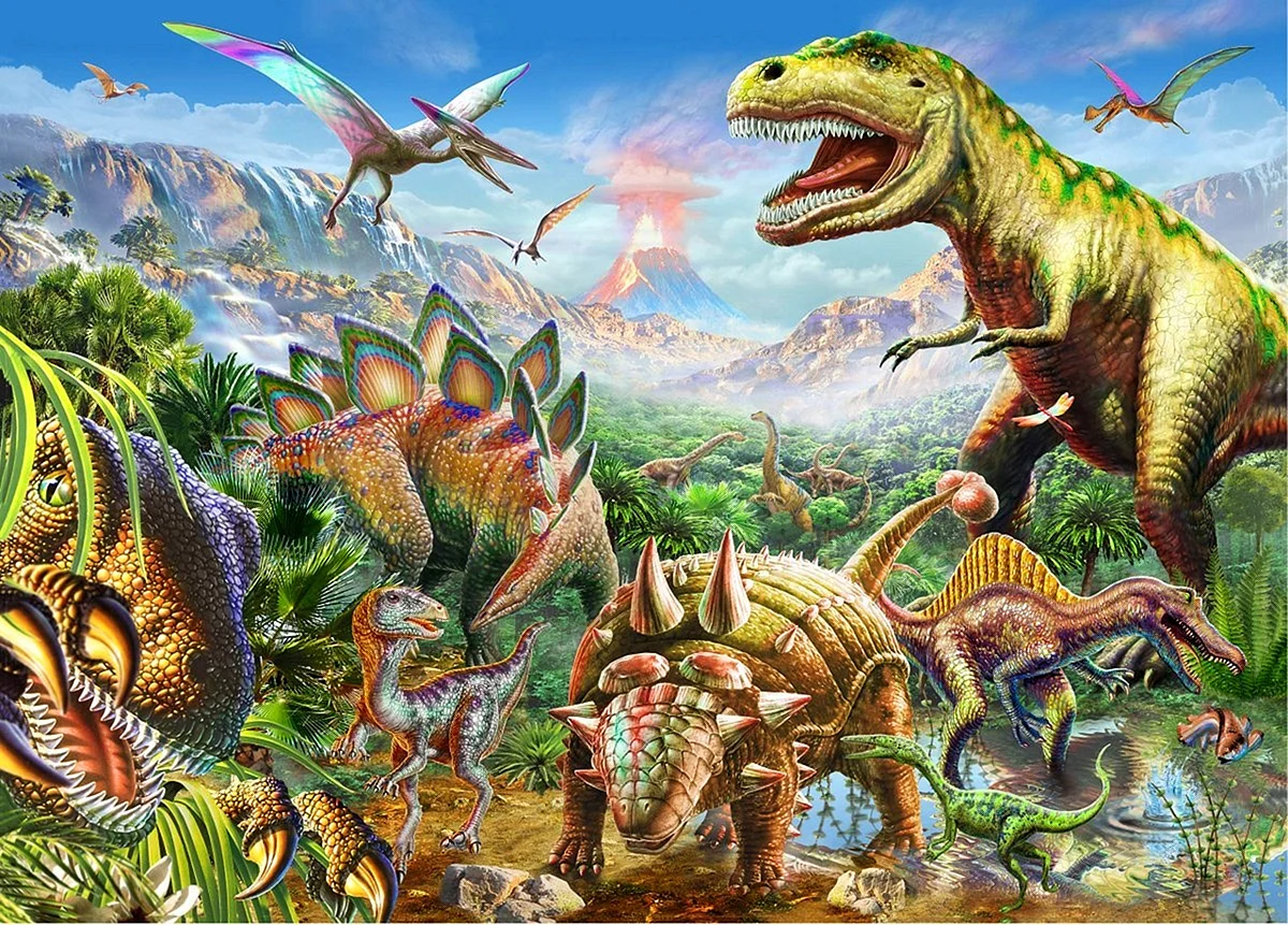 Larsen fh31 - динозавры