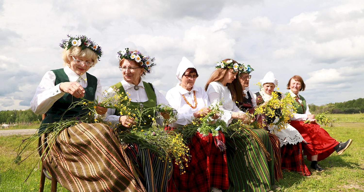 Латышский национальный праздник Лиго