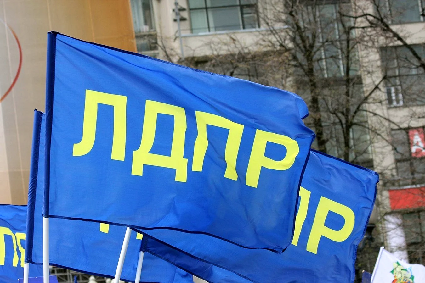 ЛДПР - Либерально-Демократическая партия России флаг