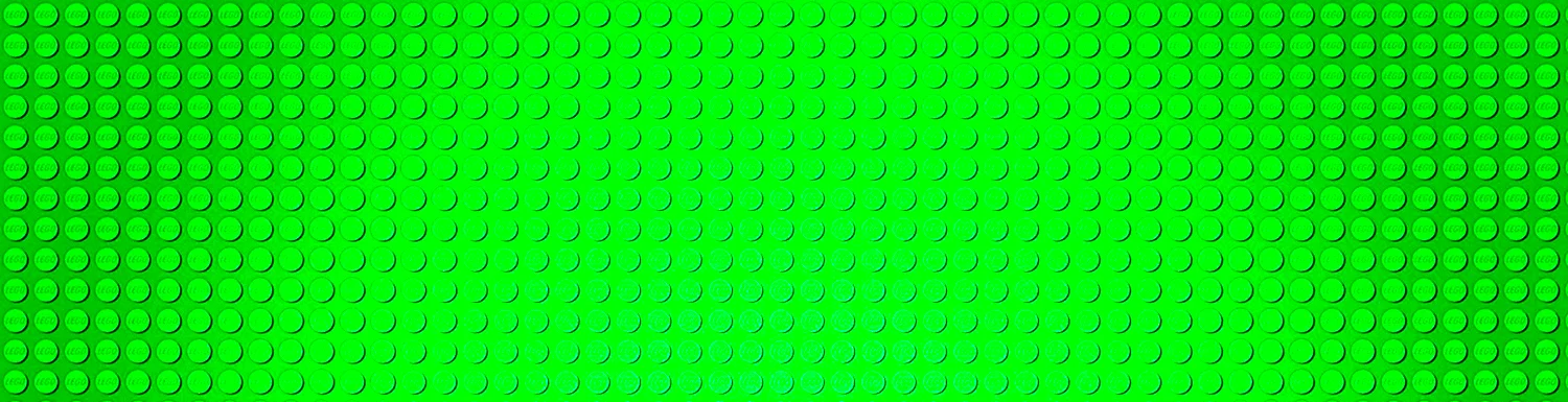 Лего фон зеленый