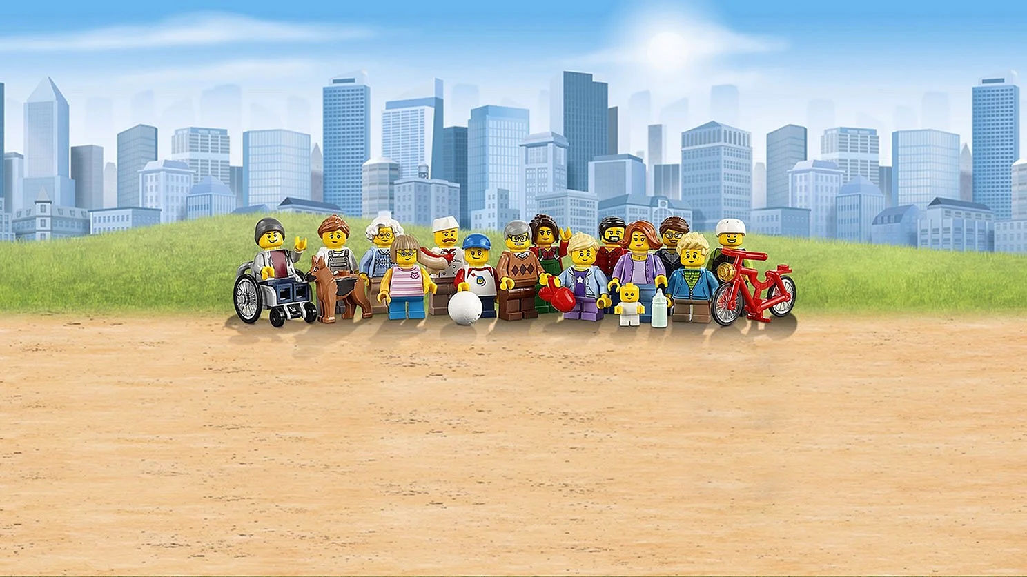 Лего жители города