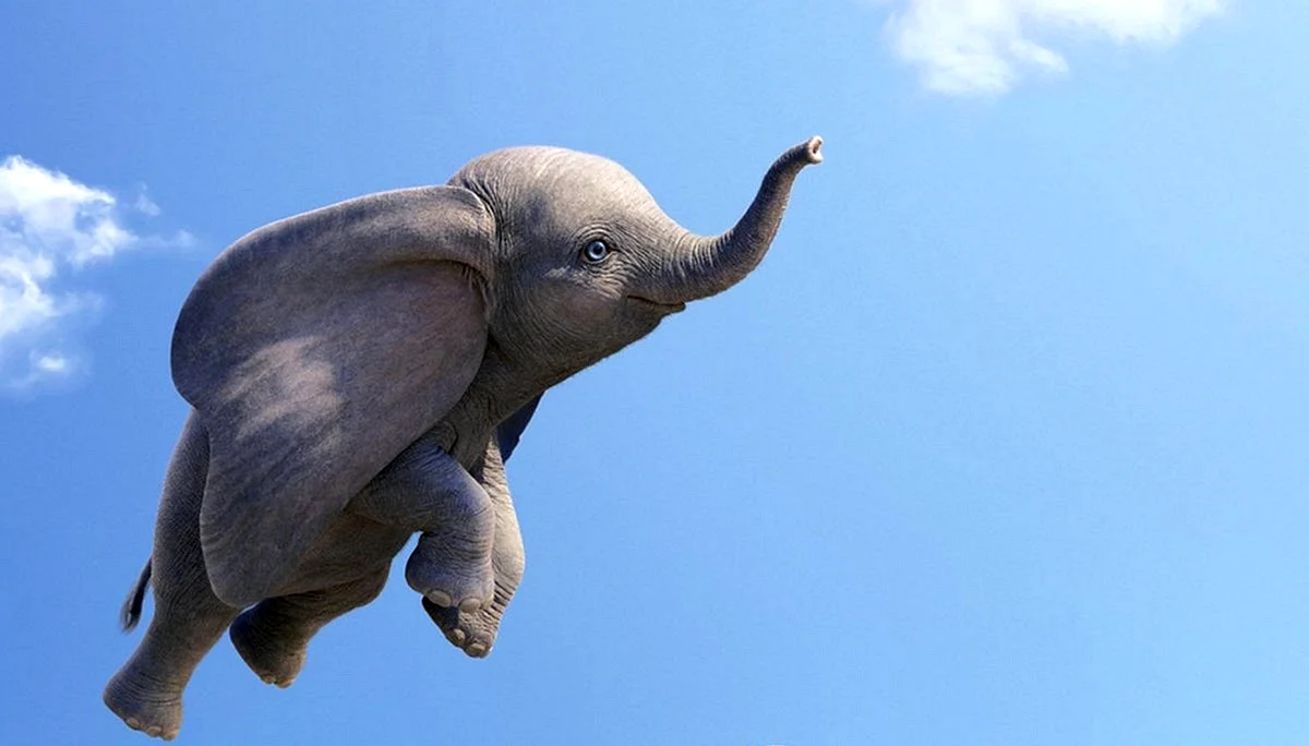 Летающий слон Дамбо
