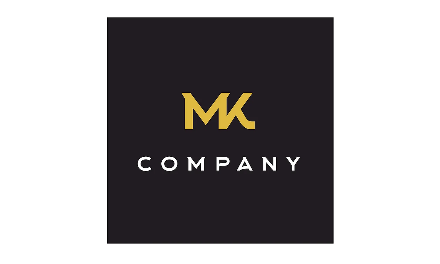 Letter MK logo