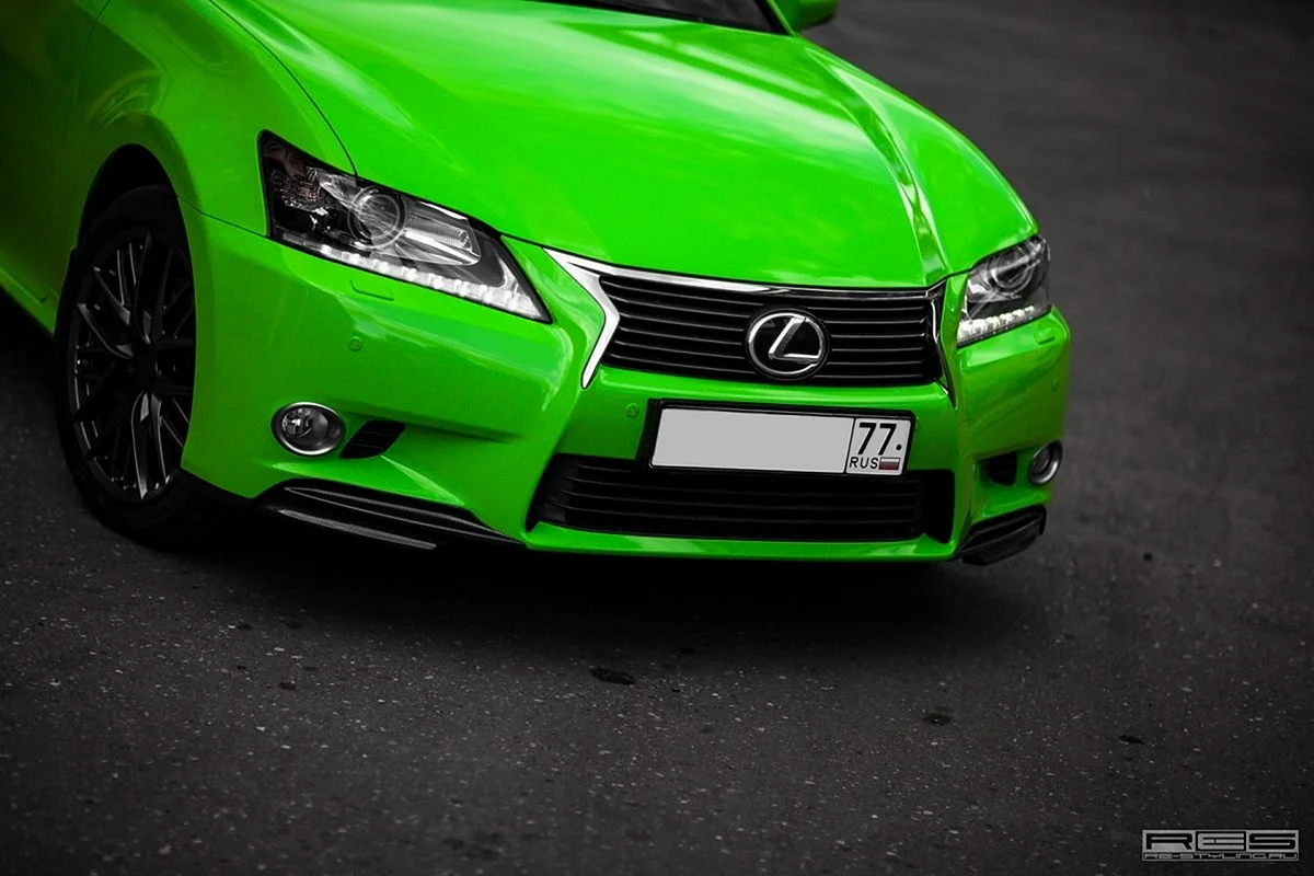Lexus зеленый