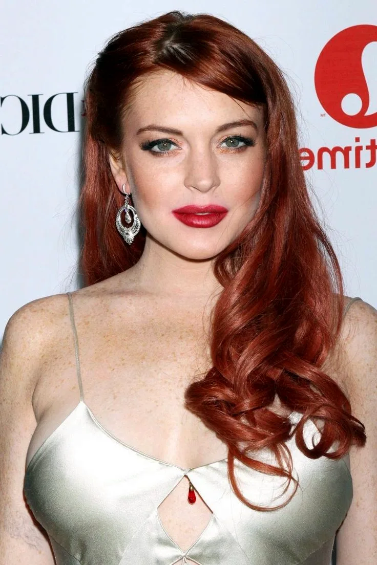 Lindsay Lohan Red hair