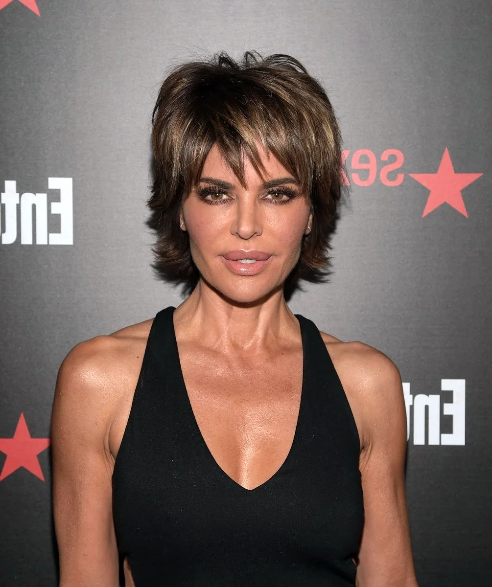 Lisa Rinna с короткой стрижкой