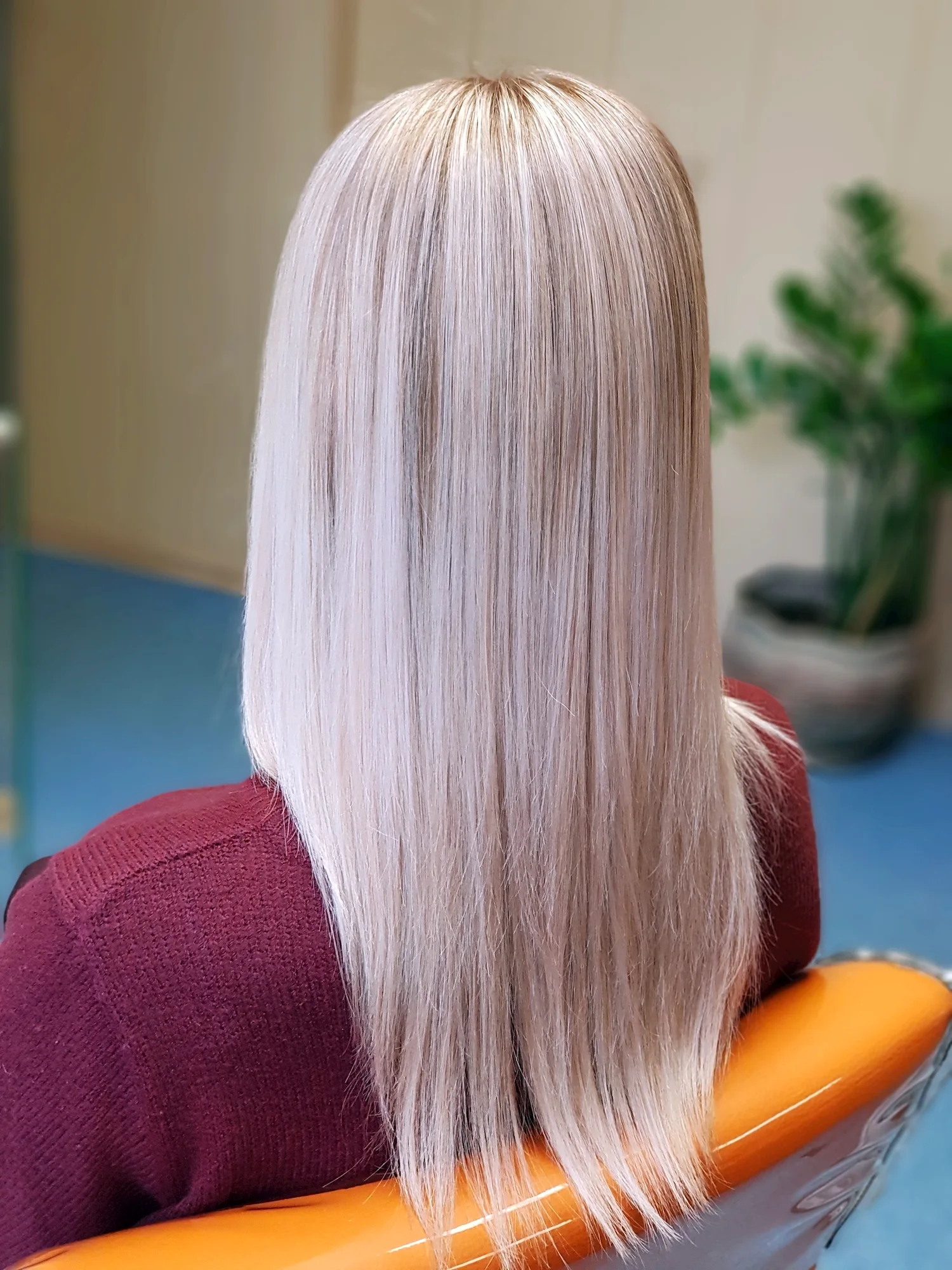 Лисий хвост на средние волосы