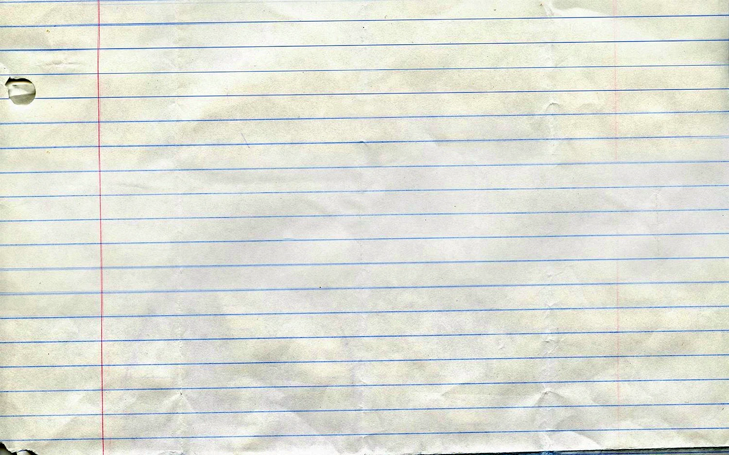 Лист бумаги в линию