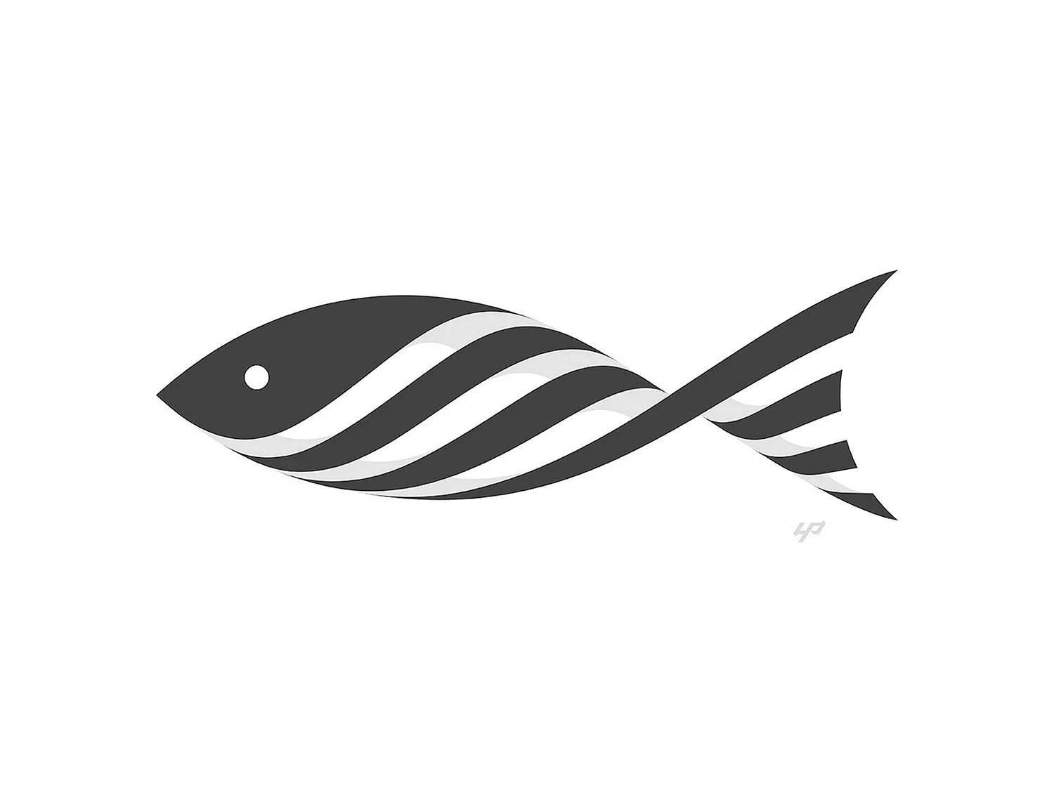 Лого рыба и морепродукты