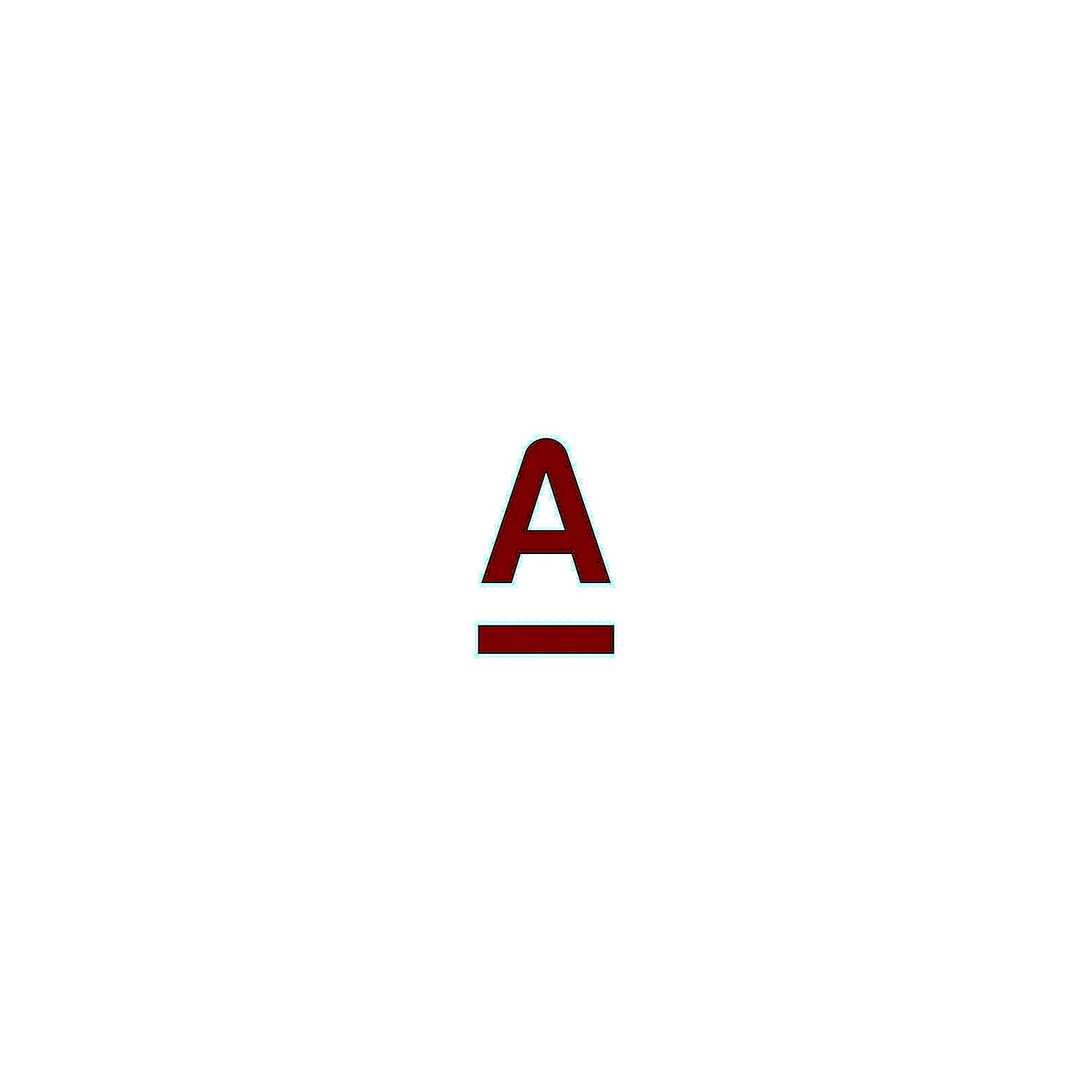 Логотип - Альфа-Банк
