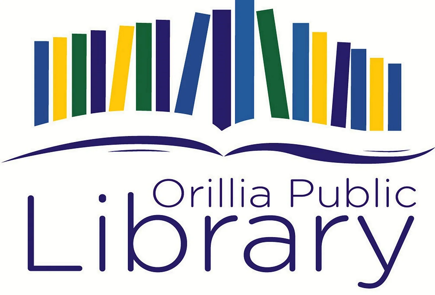 Логотип библиотеки современный