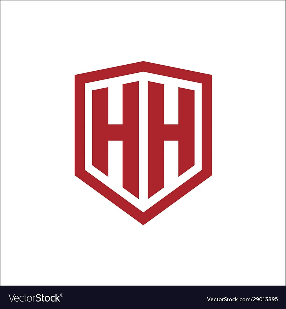 Логотип буквы HH