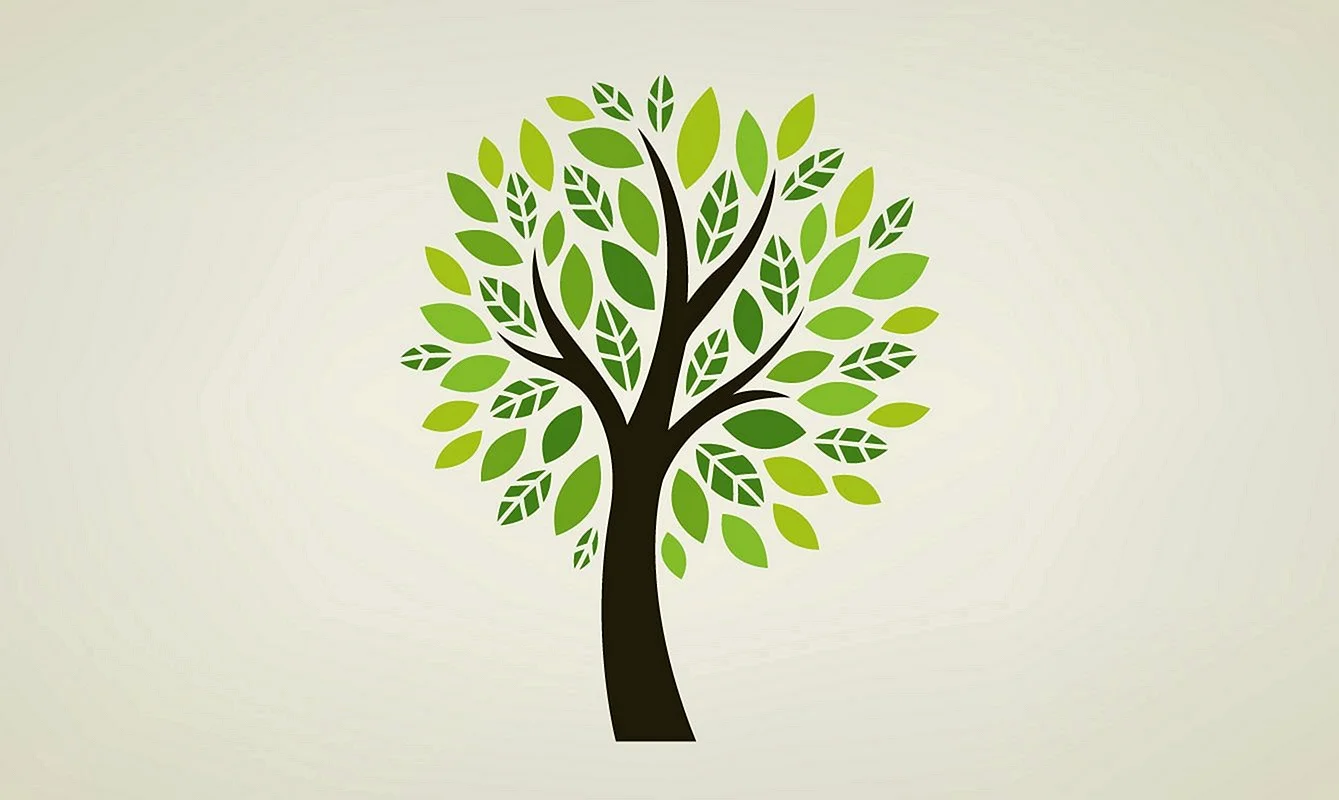 Логотип дерево