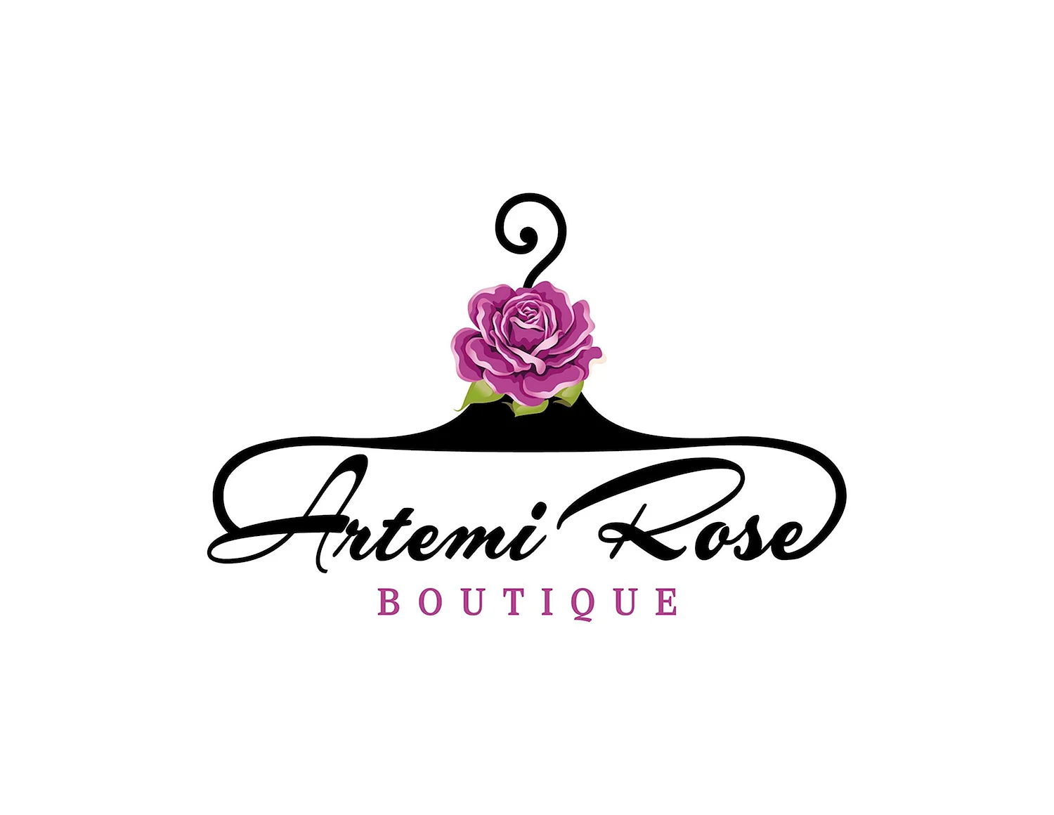 Логотип для магазина женской одежды