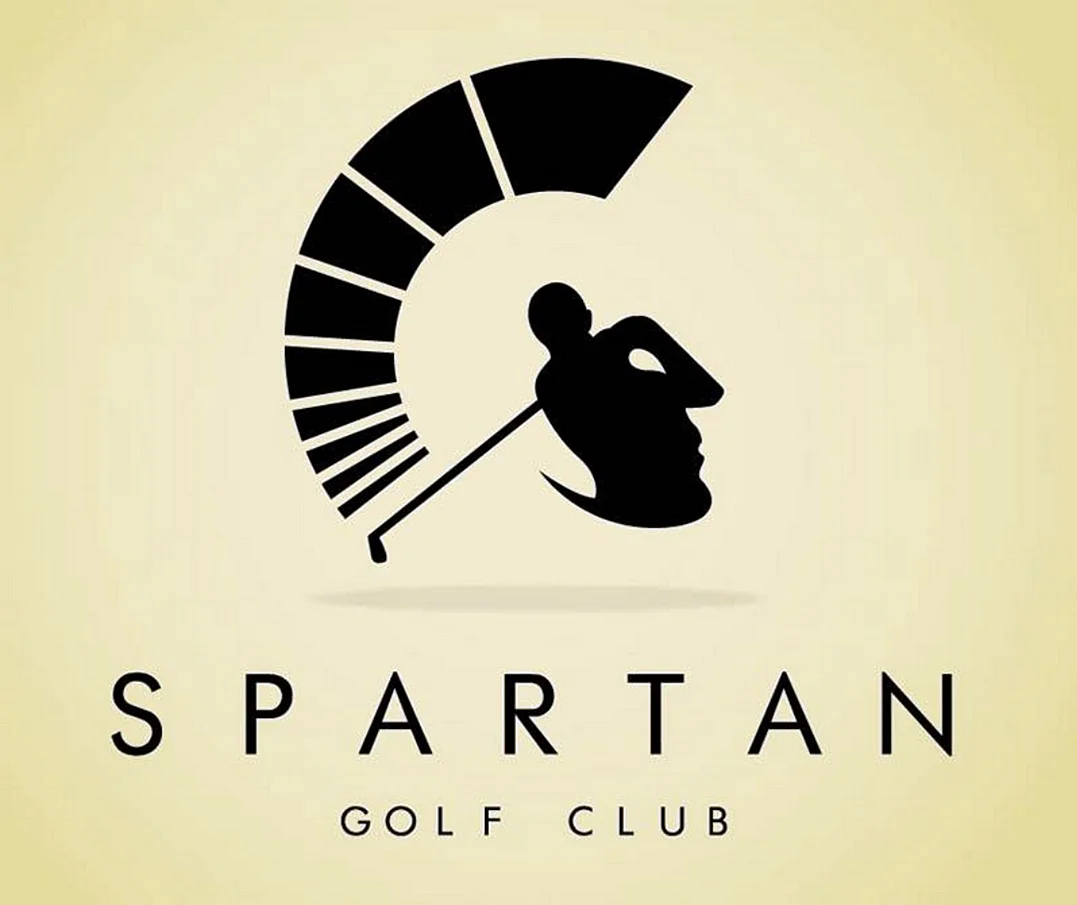 Логотип гольф клуба Спартанец