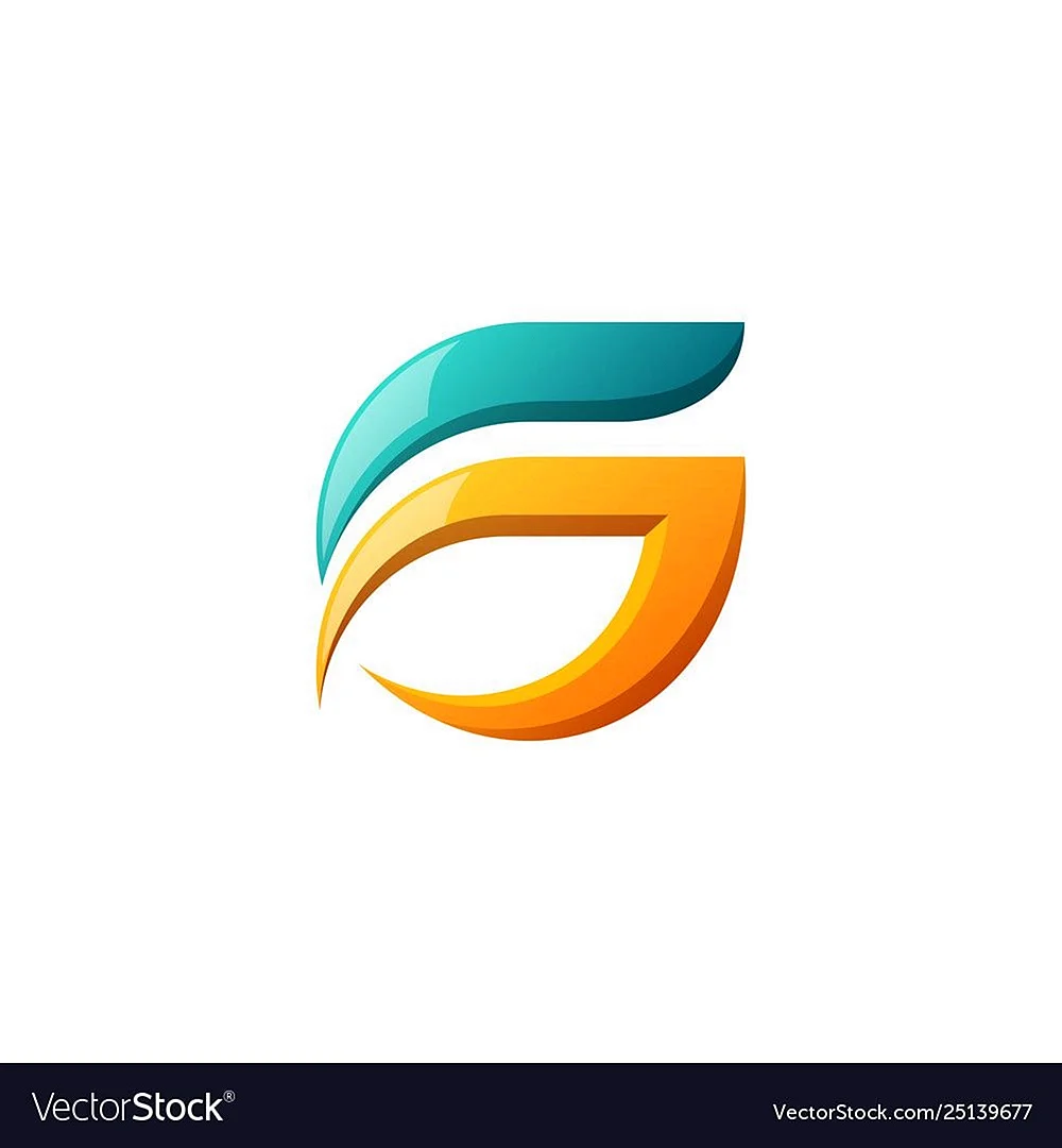 Логотип из буквы g