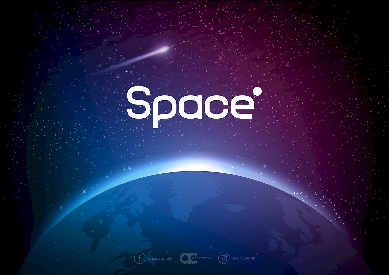 Логотип космос