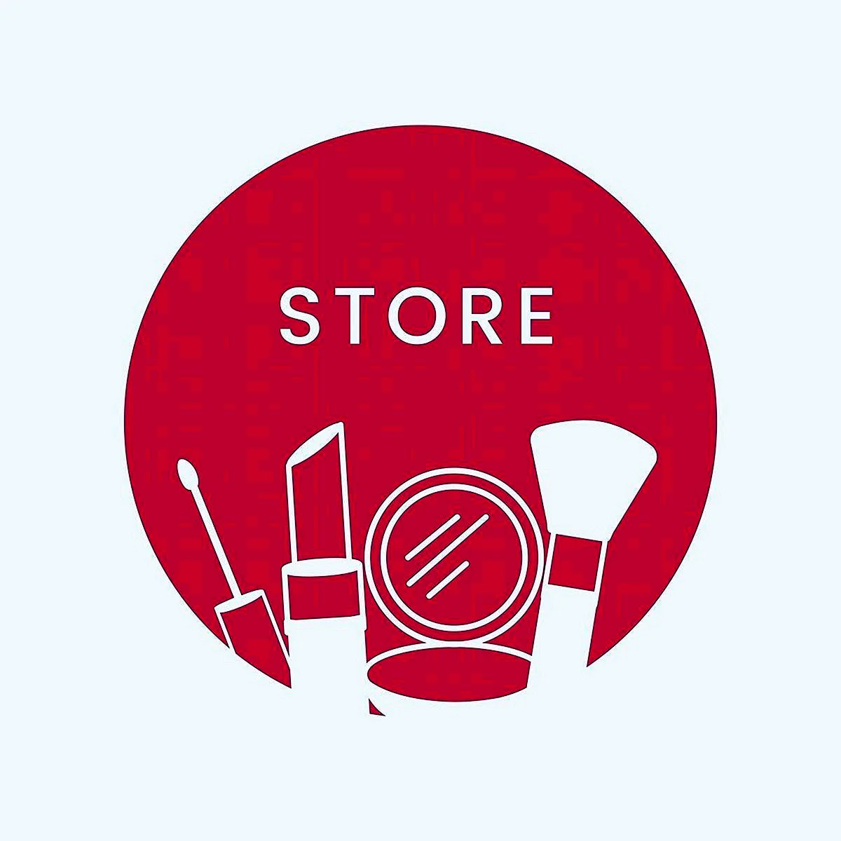 Логотип магазина косметики
