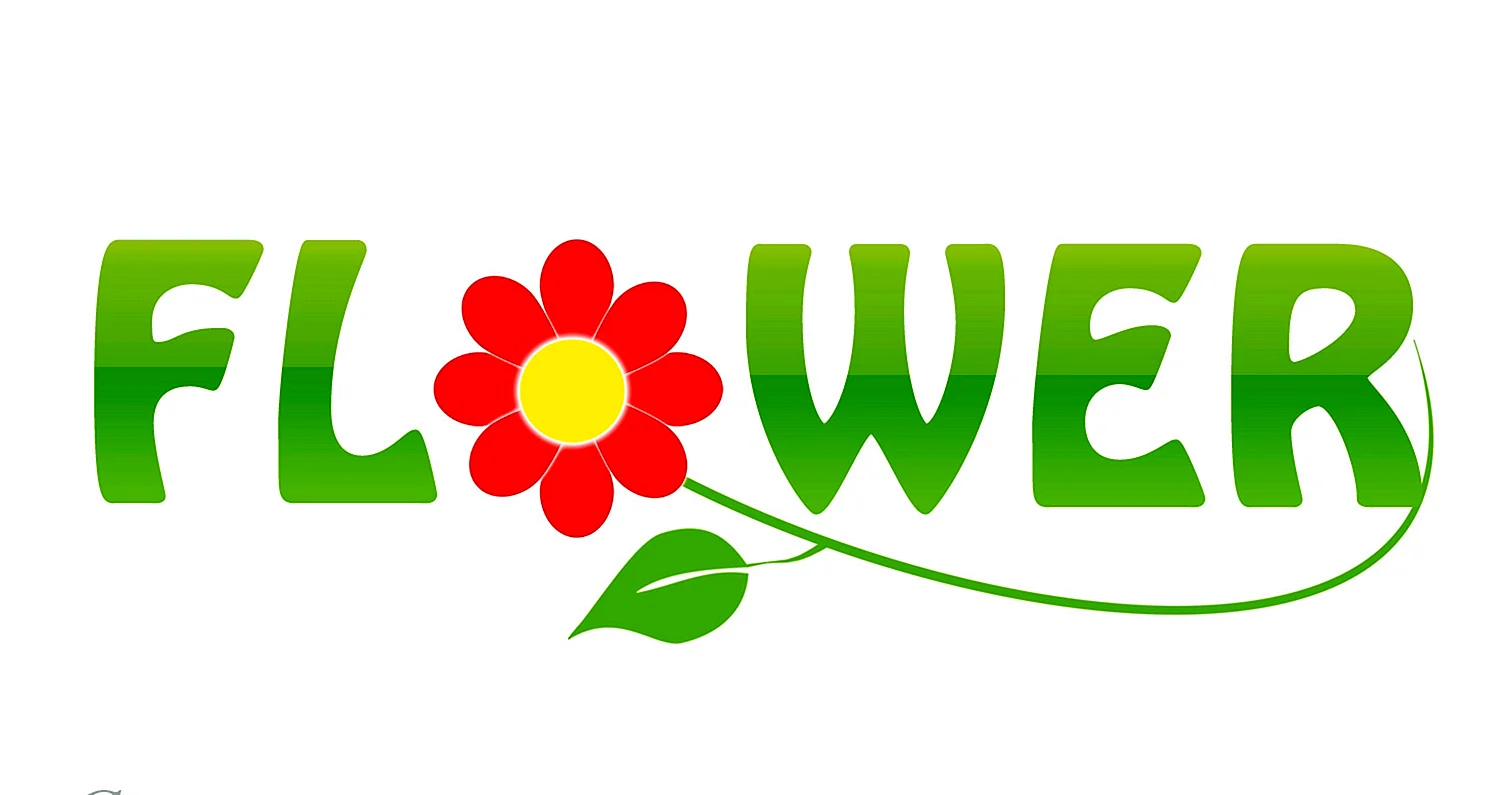 Логотип магазина цветов