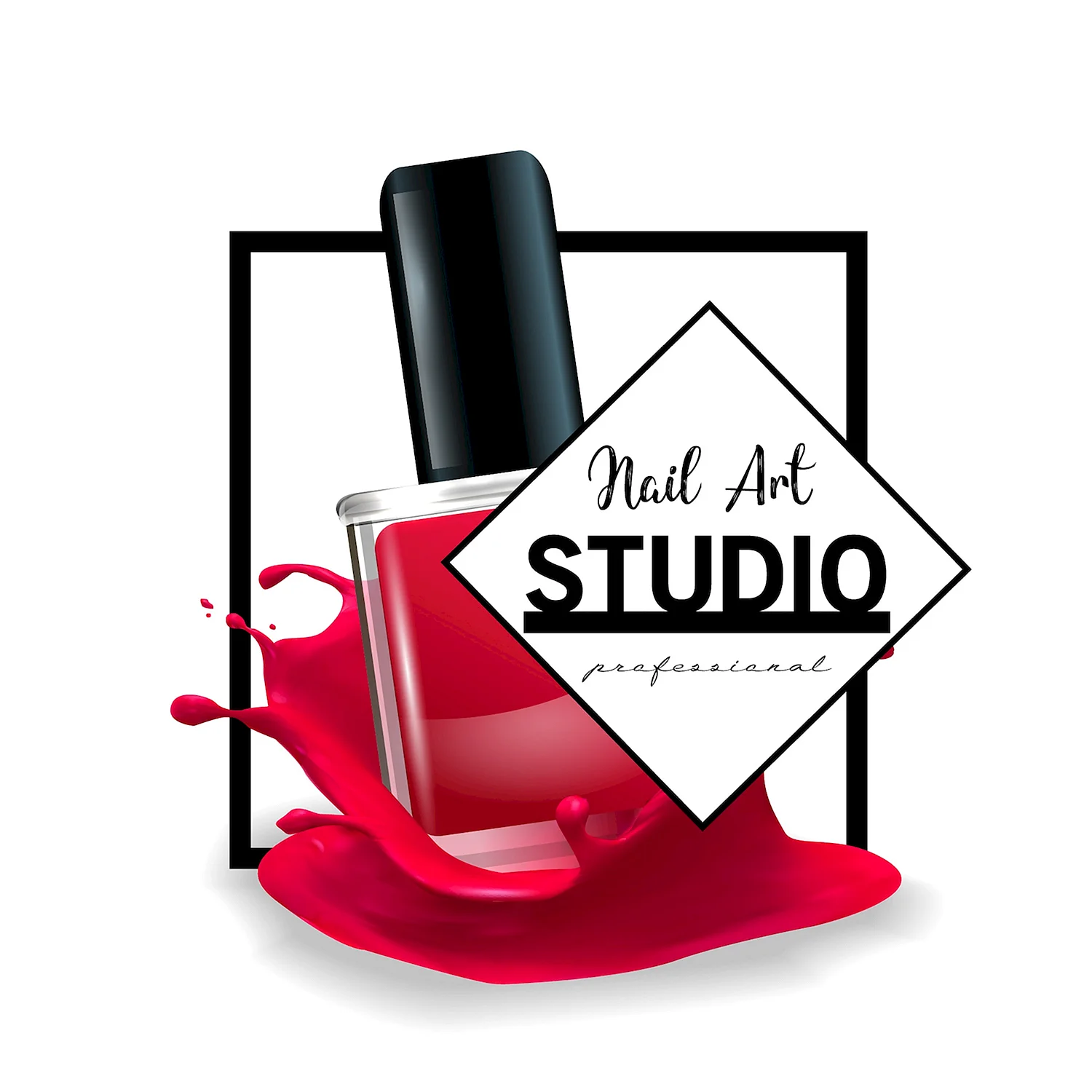 Логотип ногтевой студии