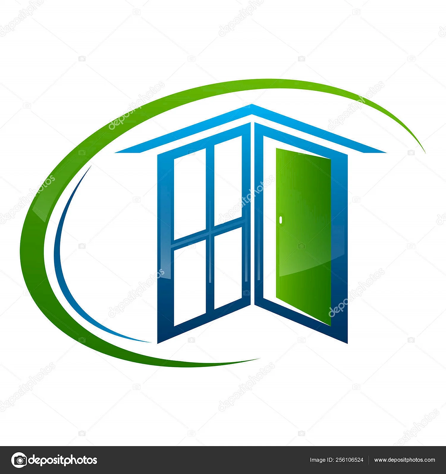 Логотип окна двери