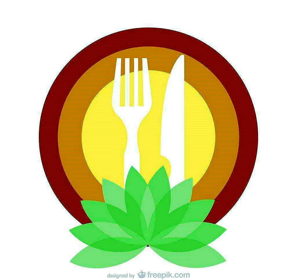 Логотип пища