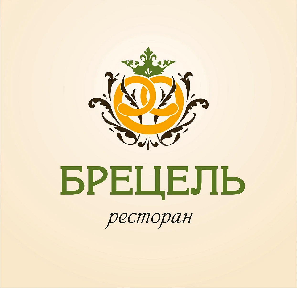Логотип ресторана в Европе