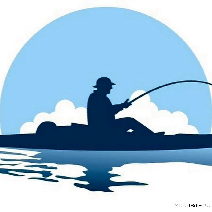 Логотип рыболовного магазина