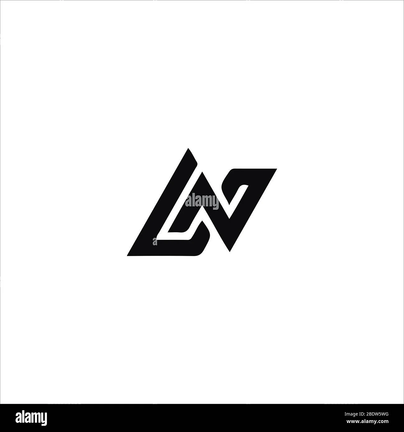 Логотип с буквами Ln