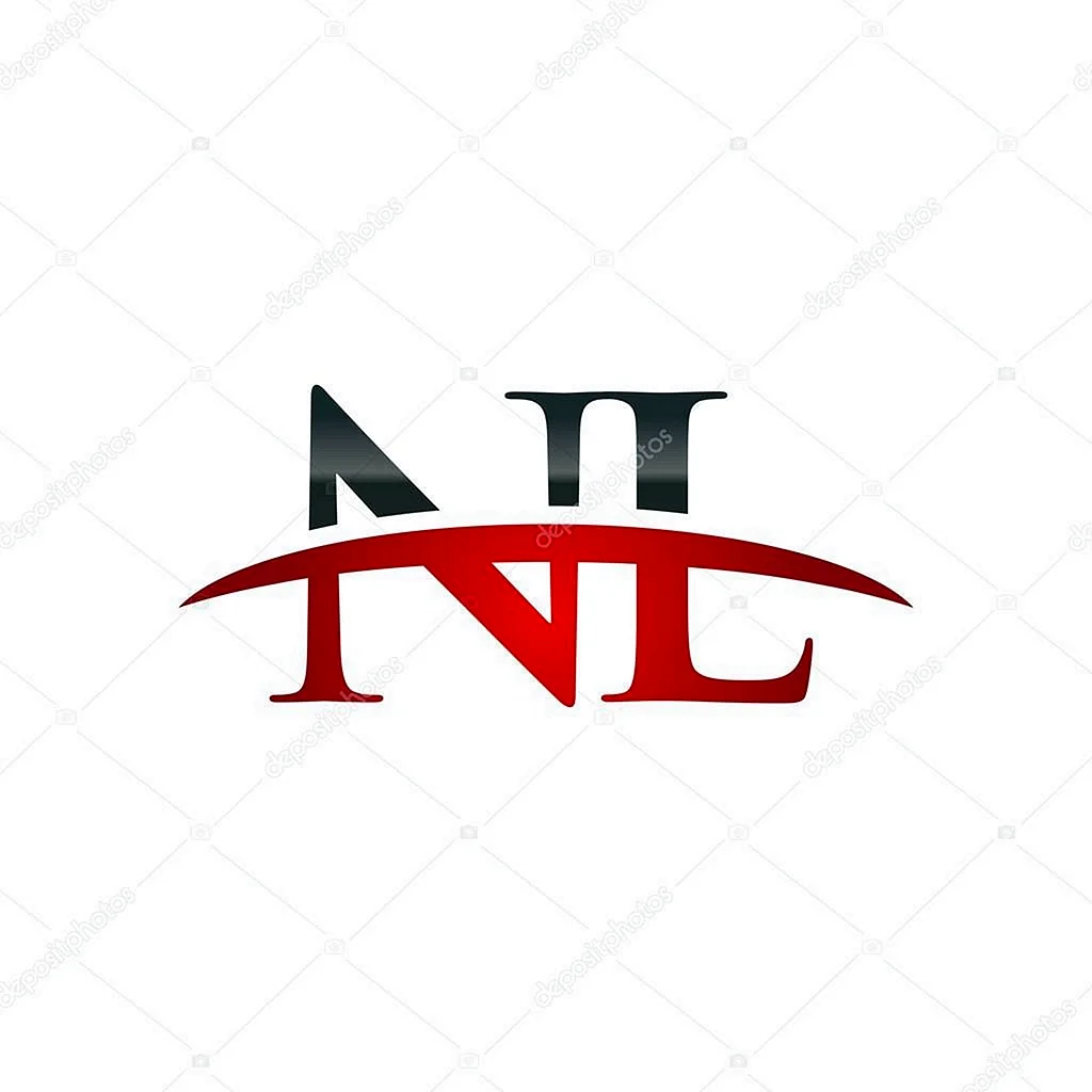 Логотип с буквами nl