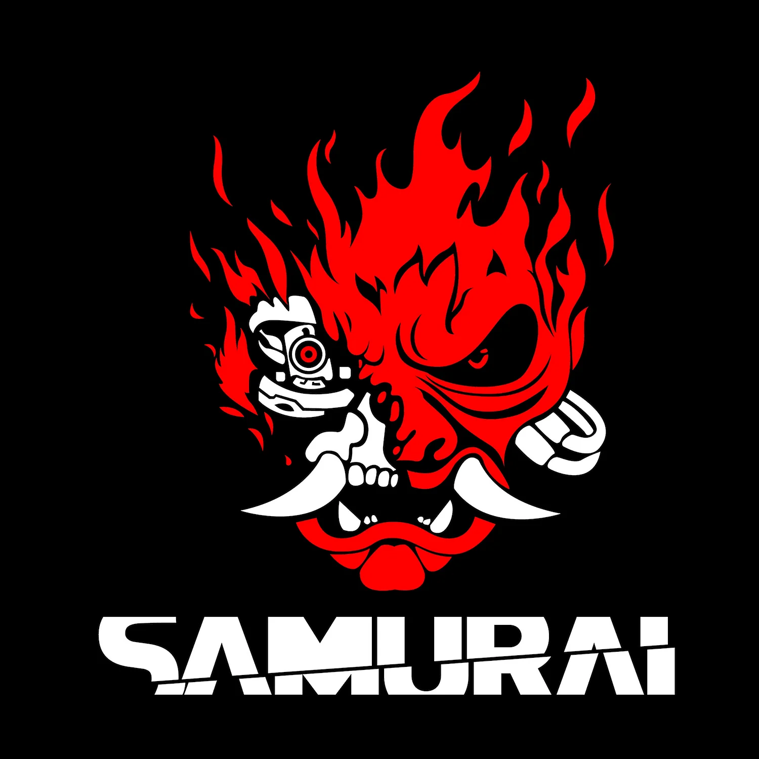 Логотип Samurai Cyberpunk 2077