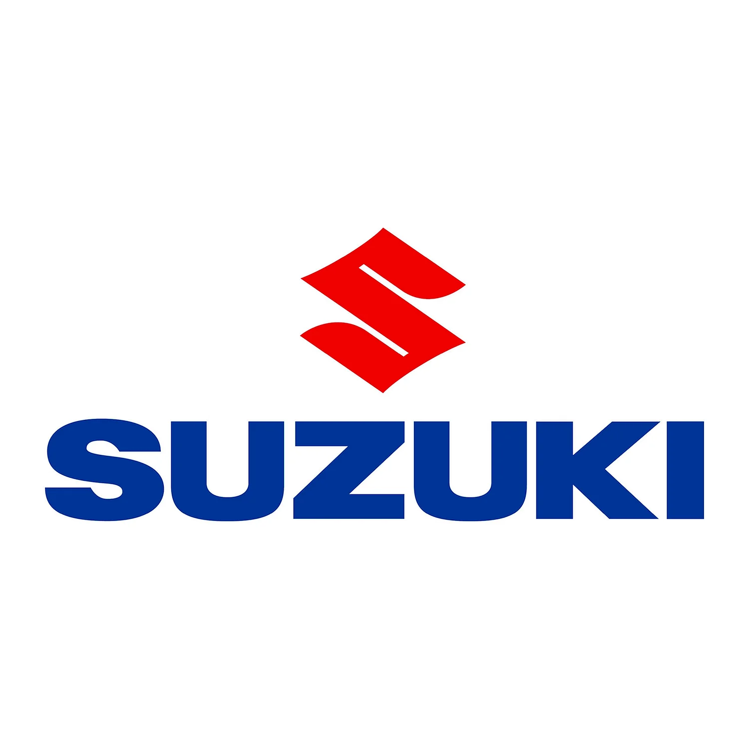Логотип Suzuki синего цвета