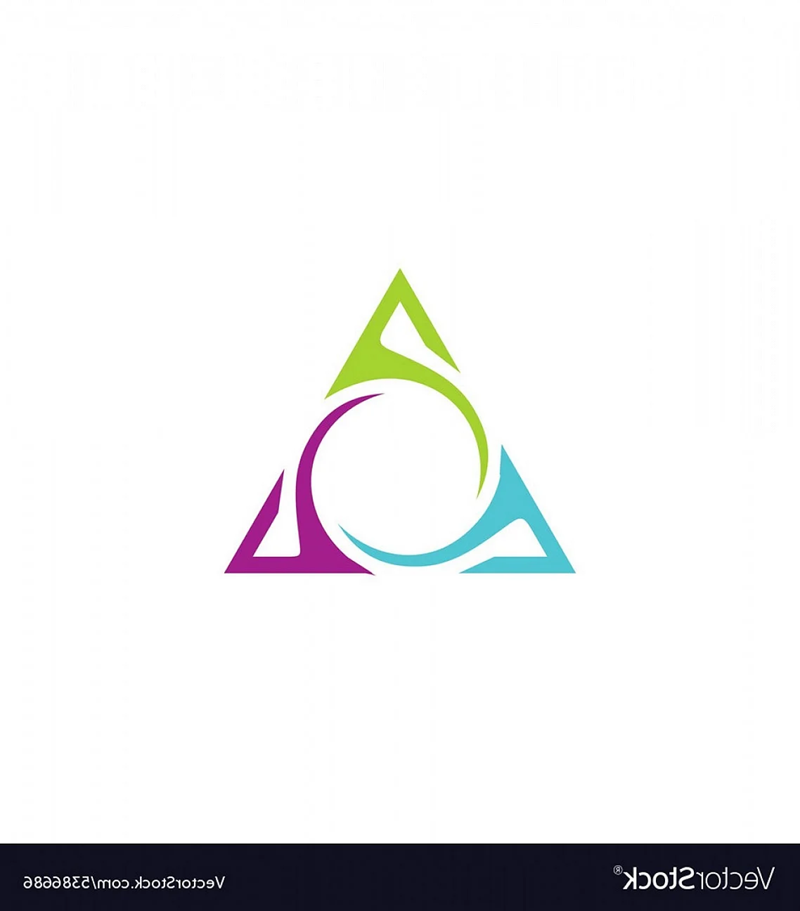 Логотип треугольный известный