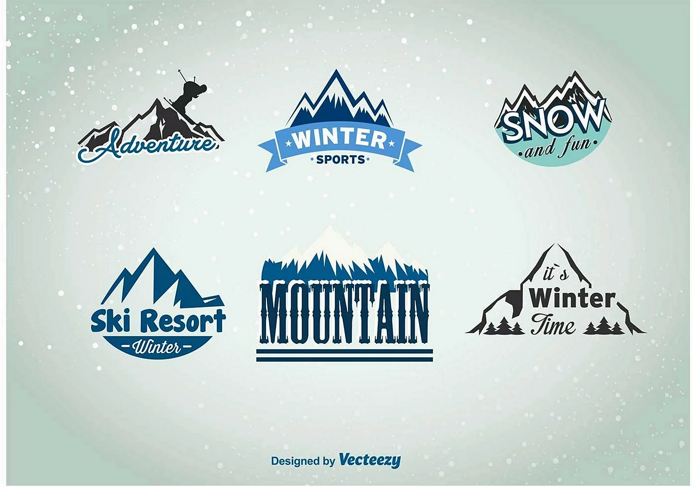 Логотип в виде горы