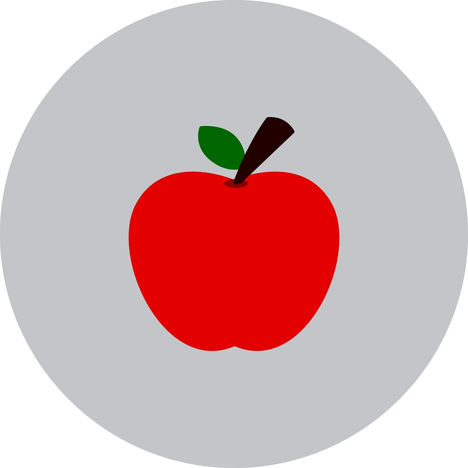 Логотип в виде яблока