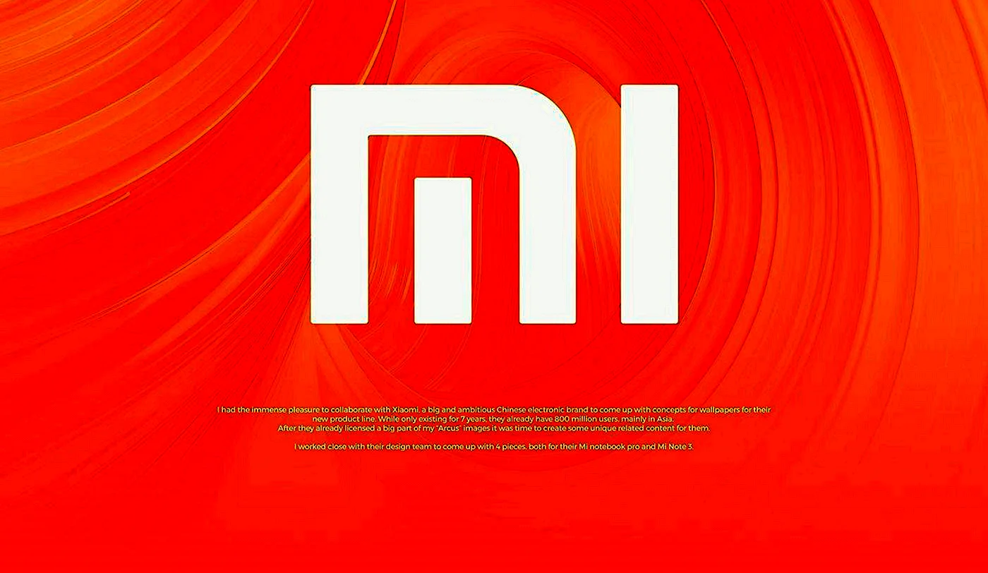 Логотип Xiaomi прозрачный